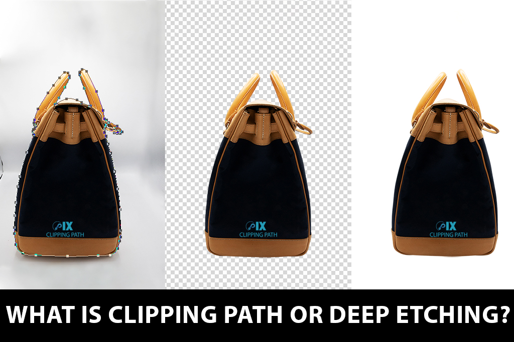 What is clipping path or deep etching?